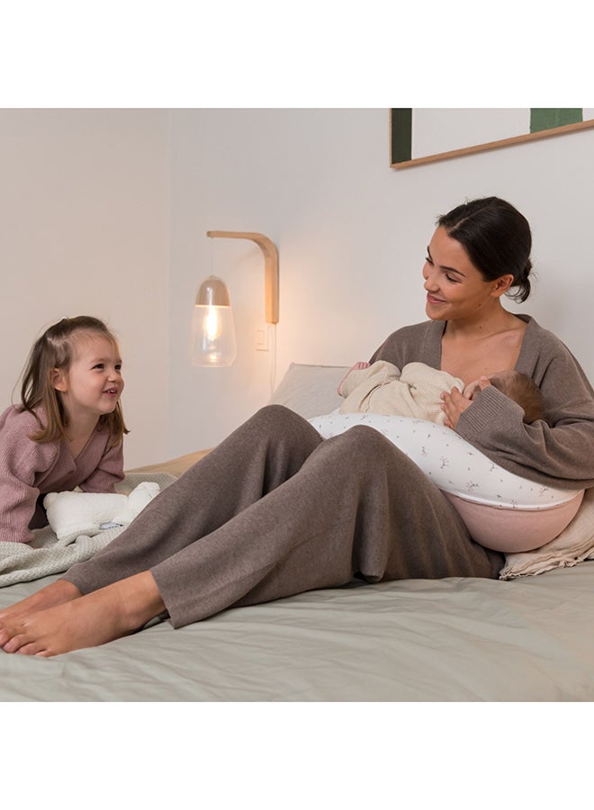 Doomoo Soft And Stylish Buddy Flower Pink Baby Support Cushion - Image 5