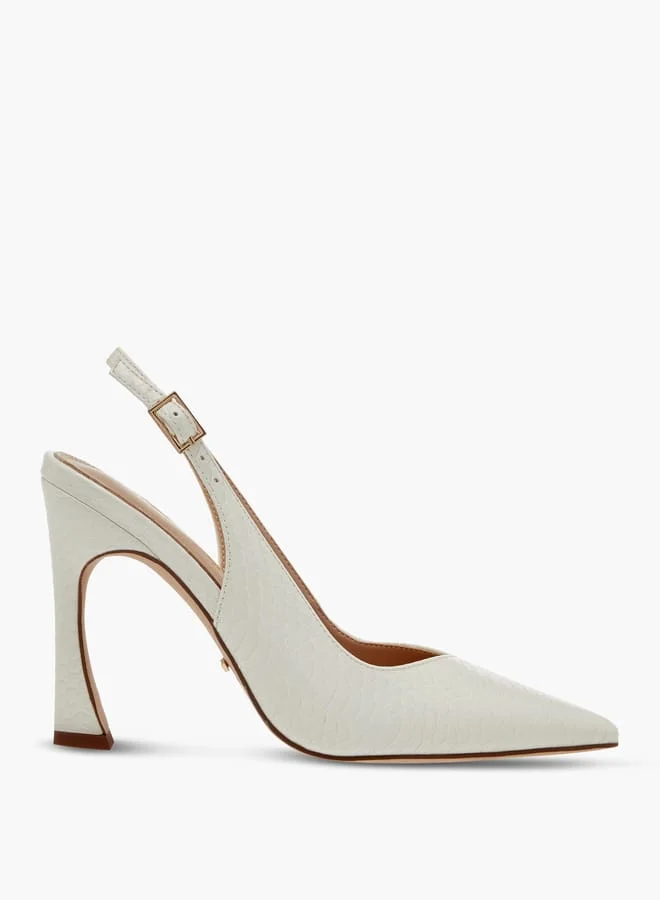 بابريكا حذاء نسائي مدبب بكعب ستيليتو وإبزيم