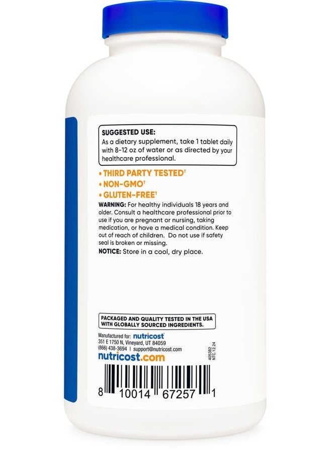 Nutricost L-Lysine 1000mg, 240 Tablets - Gluten Free, Non-GMO, and Vegetarian Friendly - Image 4