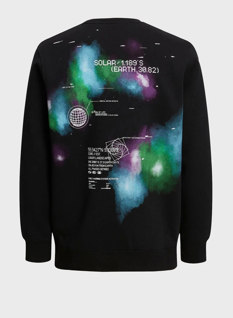 Jack & Jones Junior Youth Graphic Sweatshirt