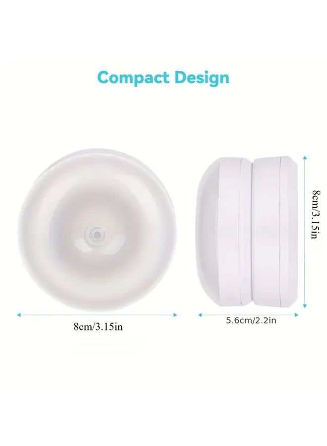 مصباح LED يعمل بالحركة مع حساس، مصباح أبيض دافئ قابل لإعادة الشحن عبر USB - Image 3