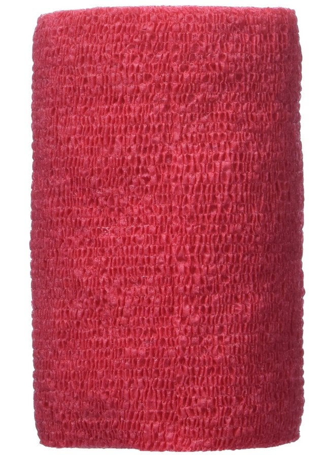 3M Vetrap 4" x 5 Yard Roll - Red - Image 2