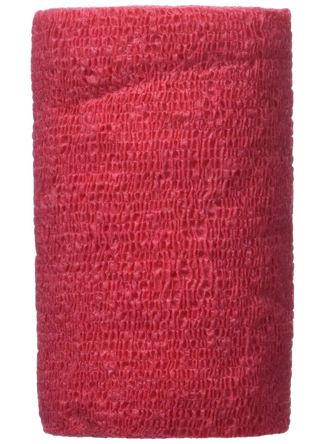 3M Vetrap 4" x 5 Yard Roll - Red - Image 1