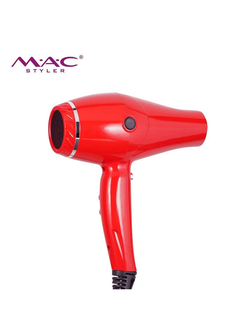 Mac Styler MAC Styler MC-6900 Professional Hair Dryer – 2200W Power, Advanced Ionization, Fast Drying & Smooth Results  - Image 1