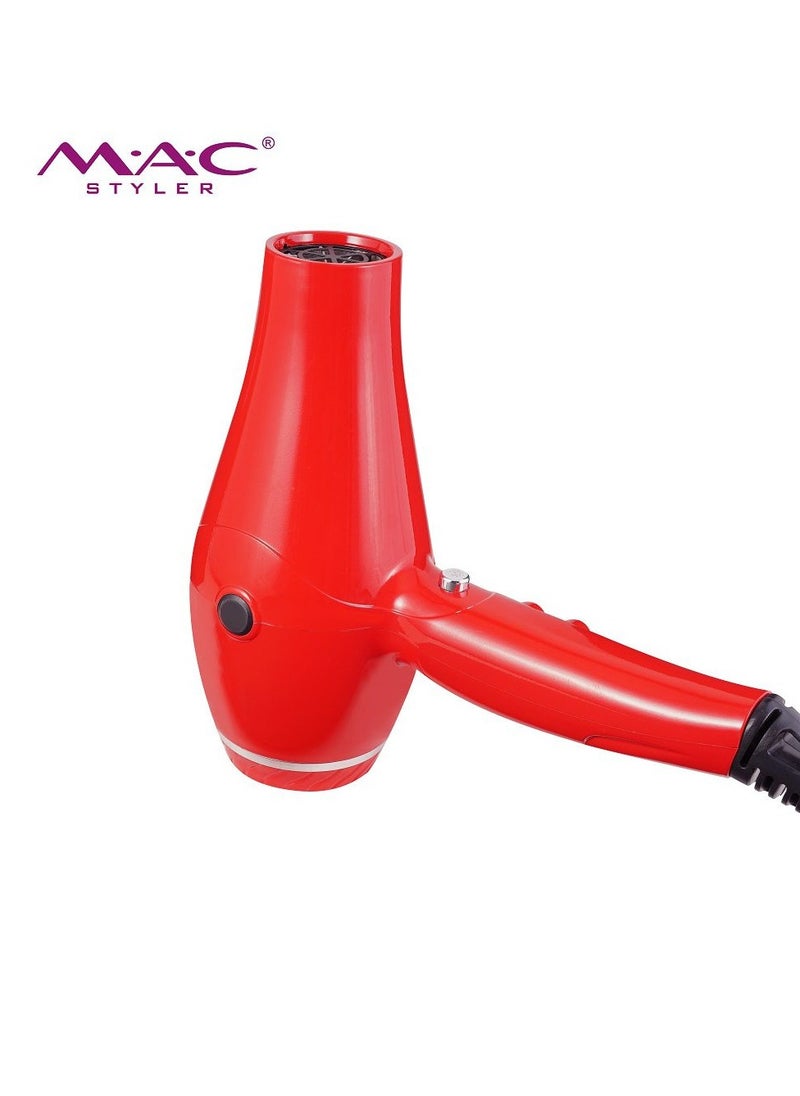 Mac Styler MAC Styler MC-6900 Professional Hair Dryer – 2200W Power, Advanced Ionization, Fast Drying & Smooth Results  - Image 4