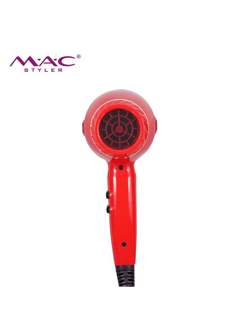 Mac Styler MAC Styler MC-6900 Professional Hair Dryer – 2200W Power, Advanced Ionization, Fast Drying & Smooth Results  - Image 3