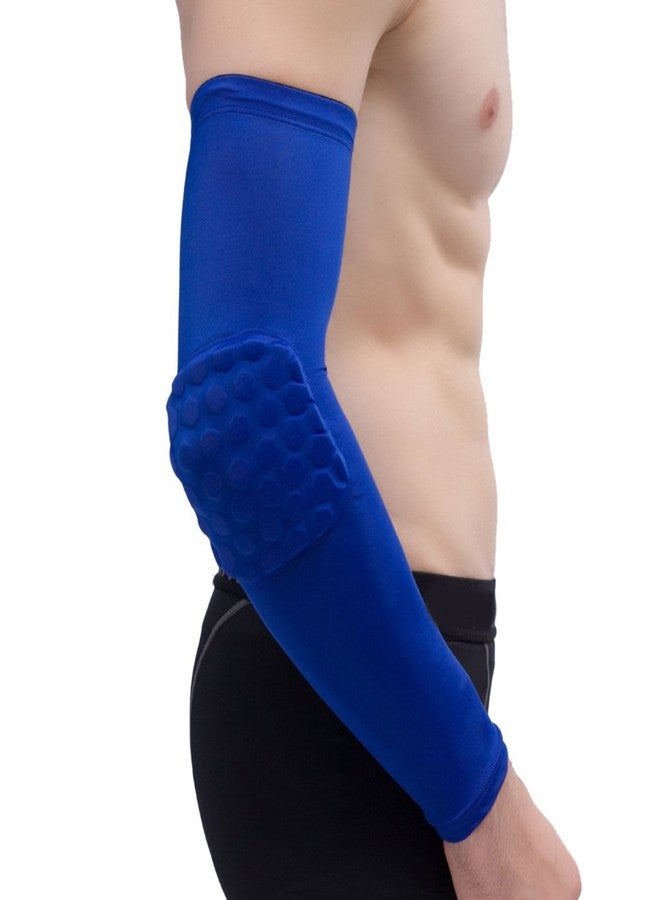 Nema NM Nema Honeycomb Crashproof Basketball Arm Sleeve Elbow Support - Blue - L - Image 4