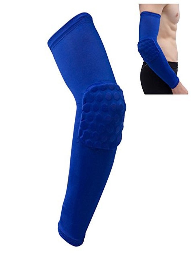 Nema NM Nema Honeycomb Crashproof Basketball Arm Sleeve Elbow Support - Blue - L - Image 3