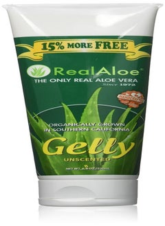Real Aloe Vera Real Aloe Aloe Vera Gelly - Unscented 8 oz (230 ml) Gel  - Image 2
