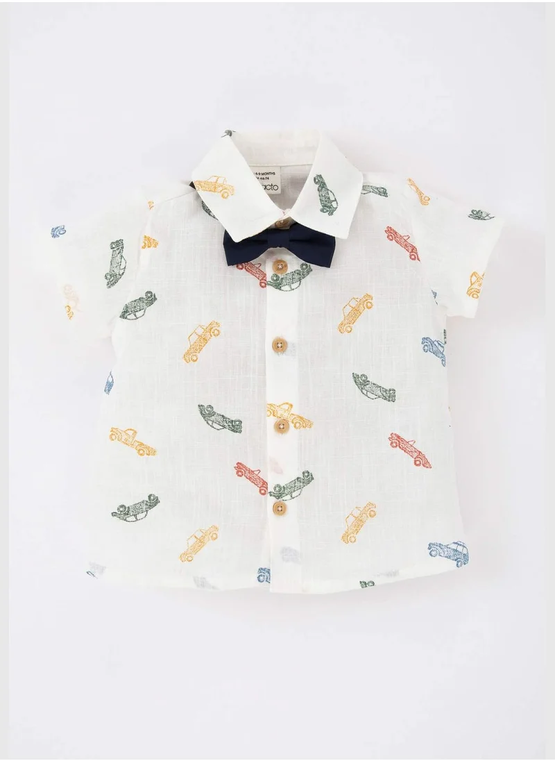 ديفاكتو BabyBoy Woven Short Sleeve Shirt