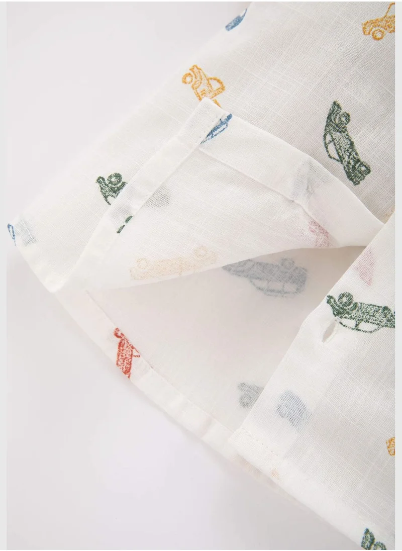 ديفاكتو BabyBoy Woven Short Sleeve Shirt