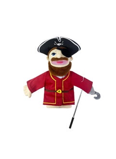 General 1 Pcs Pirate Professional Figurine Role Playing Parent-Child Interaction Toy Family Companionship Plush Doll Figurine Toy Hand Puppet With Control Lever  - Image 1