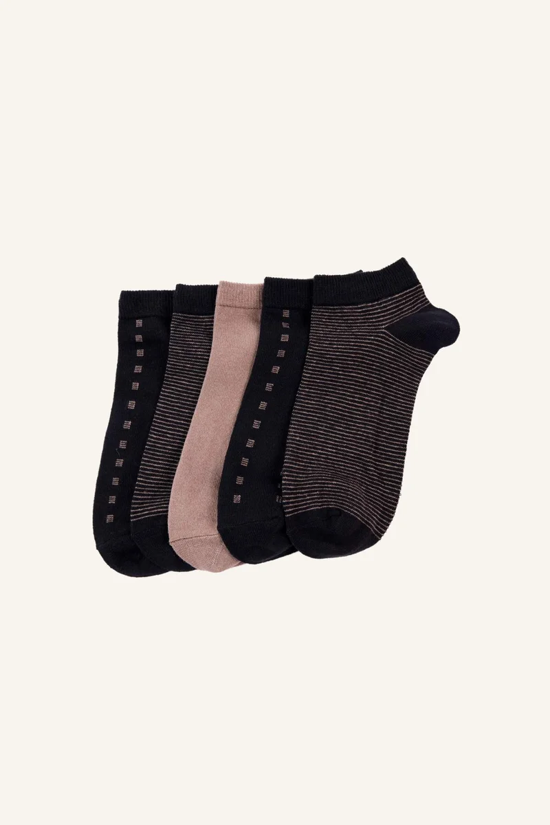 Man 5 Piece Short Socks