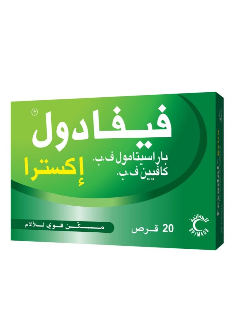 FEVADOL Fevadol Extra Tablet 20pcs  - Image 1