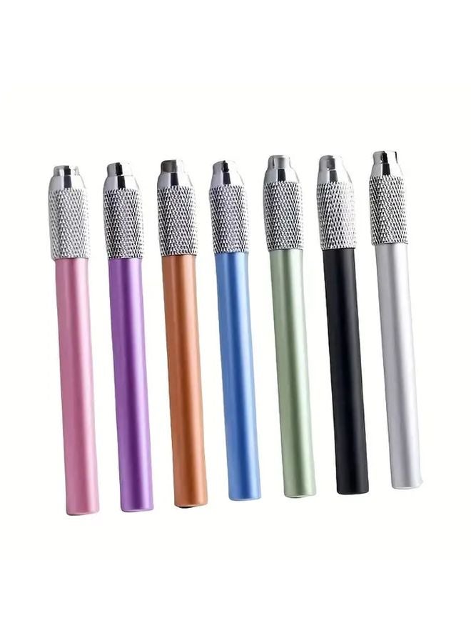 7pcs Single Head Colorful Metal Pencil Extender For Sketching Art Supplies - Image 5