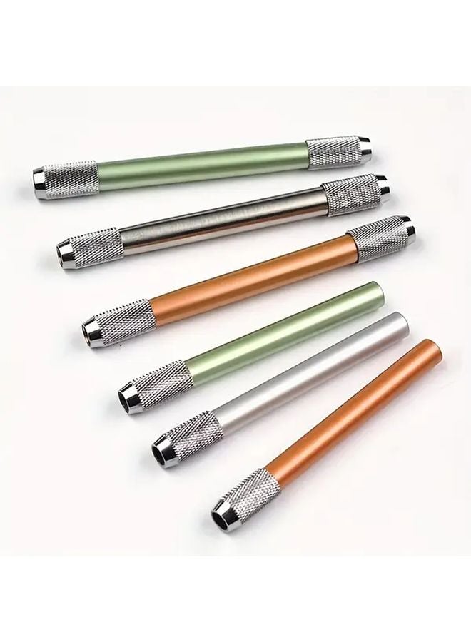 7pcs Single Head Colorful Metal Pencil Extender For Sketching Art Supplies - Image 3