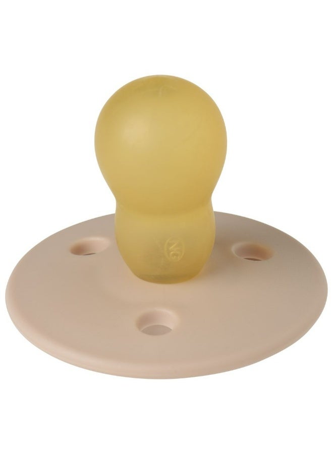Mininor - Round Pacifier Latex - 6M+ - Soft Rabbit - Image 1