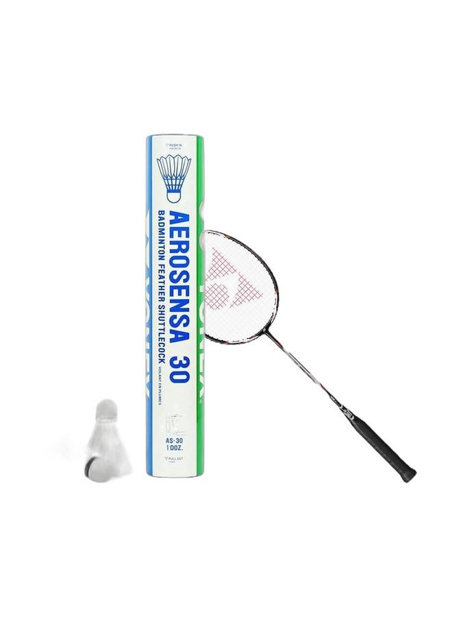 يونيكس باك Voltric 0F أسود Red 4U G5 Racket + إيروسينسا 30 عبوة - Image 1