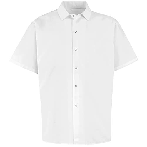 Chef Designs mens Long Cook Shirt, White, X-Large US - Image 2