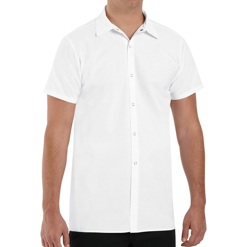 Chef Designs mens Long Cook Shirt, White, X-Large US - Image 5