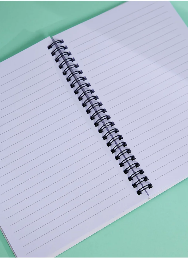Back to school kit A5 Black blue notebook