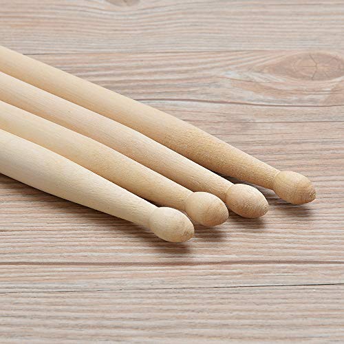 E ELAINFIA FF Elaine Maple 5A Wood Tip Drumsticks 12 Pairs - Image 3