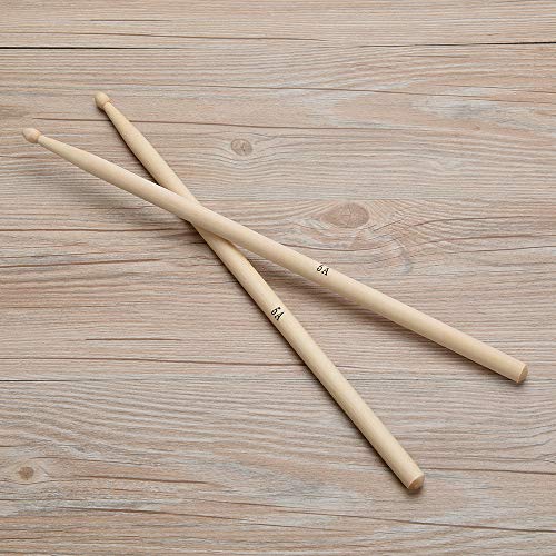 E ELAINFIA FF Elaine Maple 5A Wood Tip Drumsticks 12 Pairs - Image 2