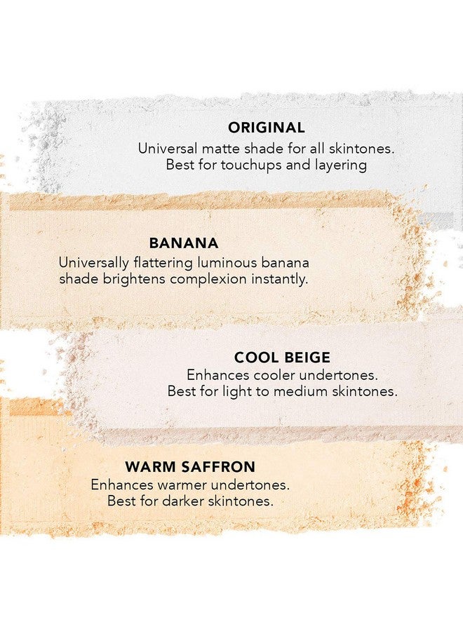 Dermablend Illuminating Banana Powder, Loose Setting Powder Makeup for Brightening and a Long-Lasting Luminous Finish, up to 16hr Wear, 0.63 oz. - Image 1