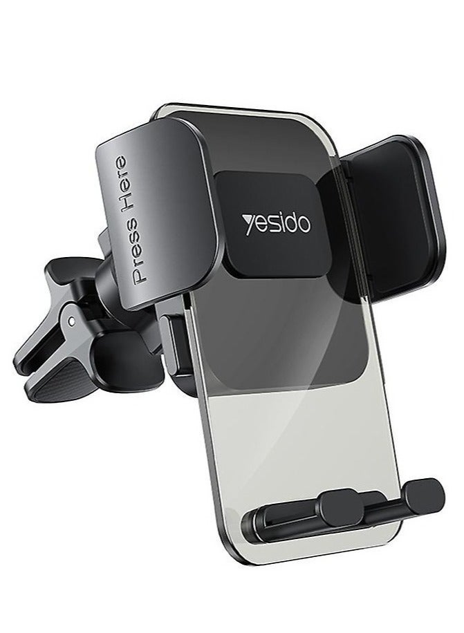 Yesido C163 Air Vent Smartphone Holder Secure Adjustable and Scratch Free Grip - Image 1