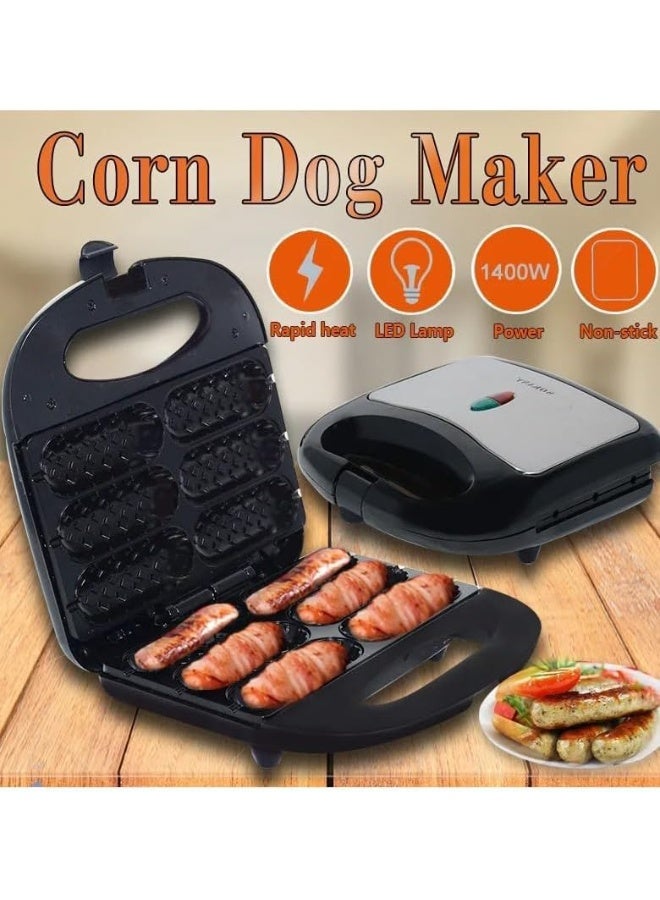 Magic Corn Dog Waffle Maker Sandwich Maker Hot Dog Waffle Machine With Non-Stick - Image 3