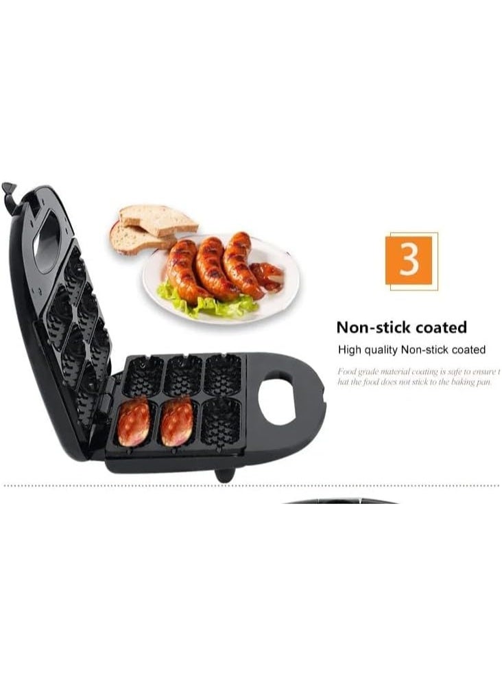 Magic Corn Dog Waffle Maker Sandwich Maker Hot Dog Waffle Machine With Non-Stick - Image 5