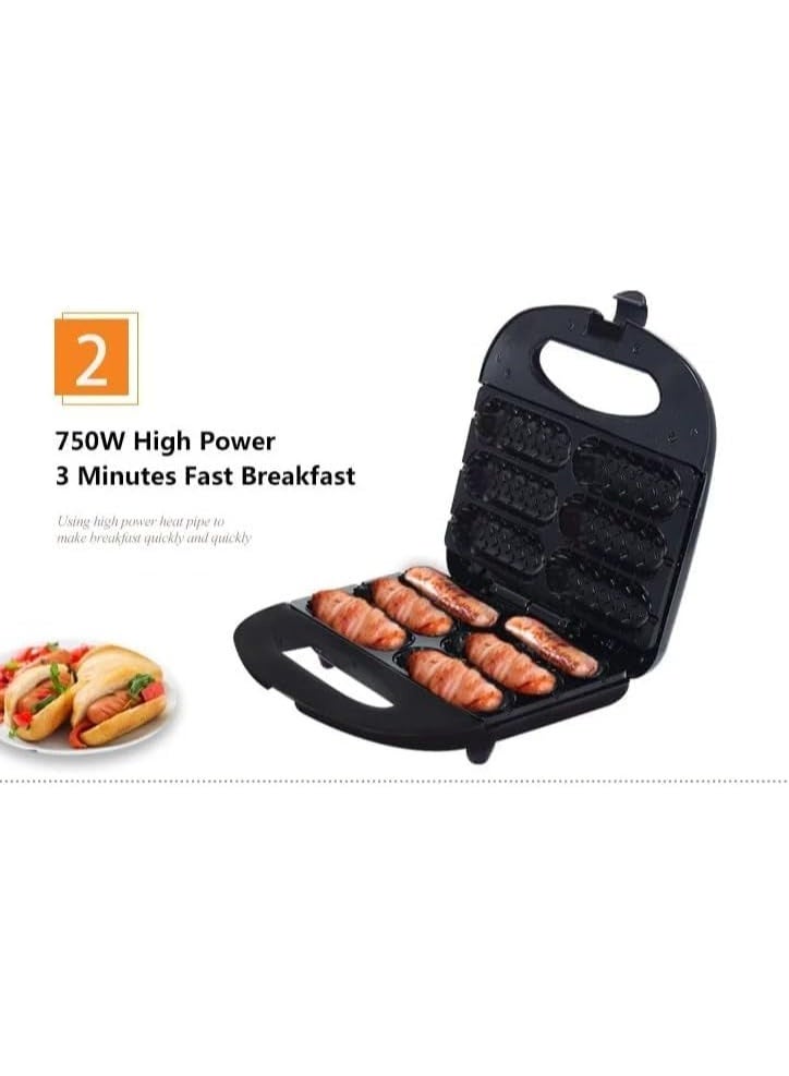 Magic Corn Dog Waffle Maker Sandwich Maker Hot Dog Waffle Machine With Non-Stick - Image 4