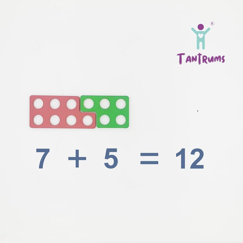 Tantrums Colourful Numicon Math Counting Magic Game for Kids Aged 3 to 5 - Teach Counting, Addition, and Subtraction - Image 5