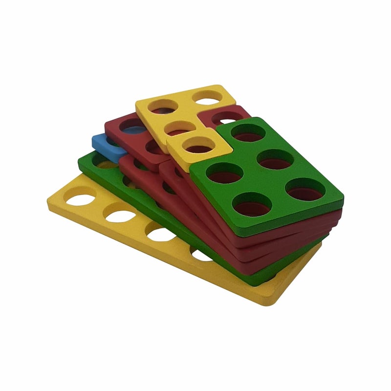 Tantrums Colourful Numicon Math Counting Magic Game for Kids Aged 3 to 5 - Teach Counting, Addition, and Subtraction - Image 1