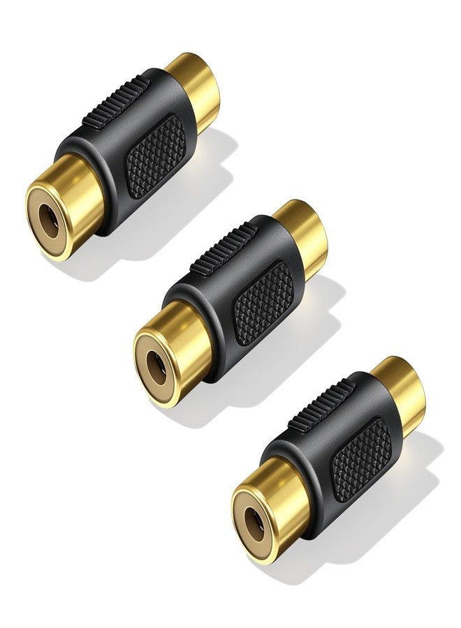 EZYUMM RCA Female to RCA Female Coupler - Image 1