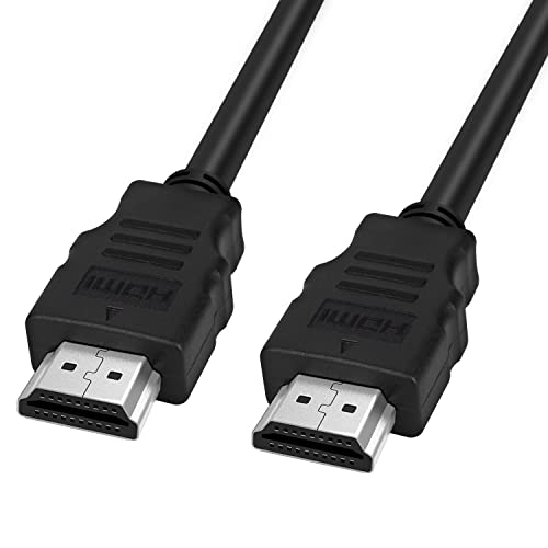 Tukzer High-Speed HDMI Male to Male Cable with Ethernet (1.5 Meter / 5 Feet), 4K @ 60Hz, 3D Compatible, ARC Support for TV, Laptop, Monitor, Gaming Console, Set Top Box, PS5/PS4, Blu-ray & More–Black - Image 1
