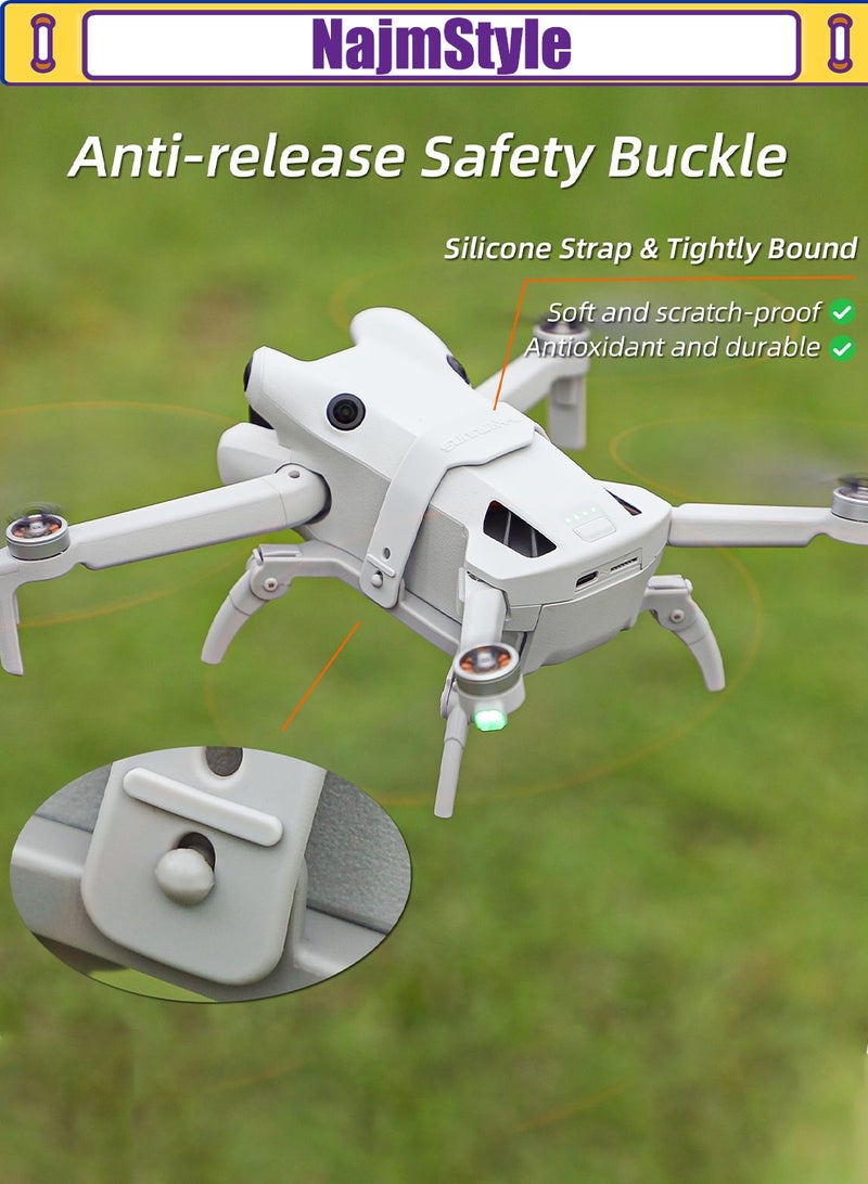 NajmStyle Landing Gear for DJI Mini 4 Pro Drone, Quick Release Height Extender Leg Foldable Spider Leg for DJI Mini 4 Pro Accessories - Image 5