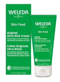 Weleda Skin Food Original Ultra Rich Cream with Potent Plant Extract Moisturize and Nourishes Dry Skin Cream 75ml 