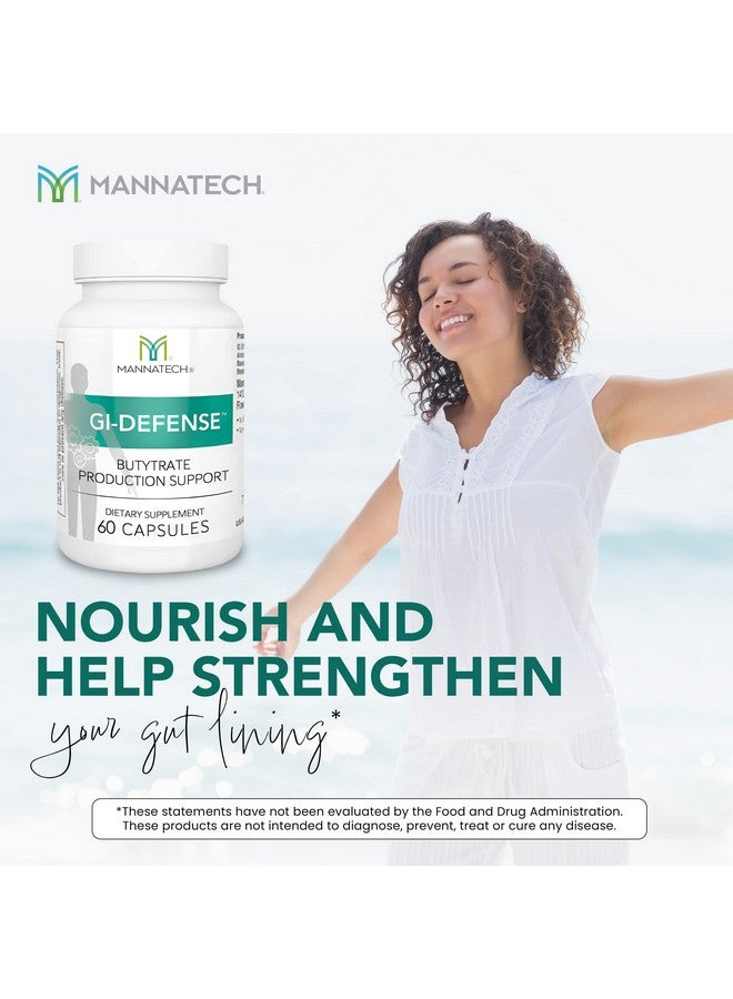 Mannatech GI-Defense 60 Capsules. Butytrate Supplement to Helps Strengthen Your Gut Barrier. to Support Gut Health. Immune Support & Antioxidants Supplement - Image 5