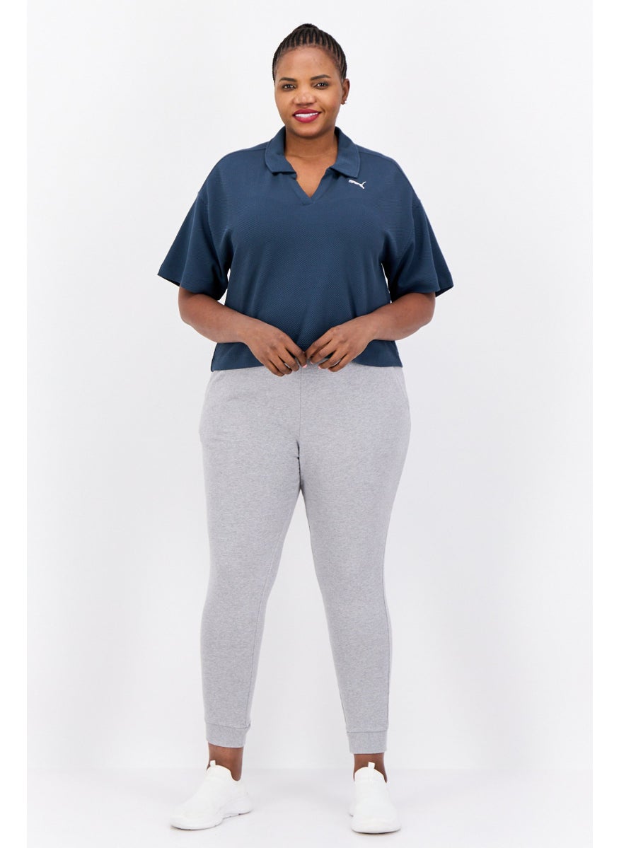 PUMA Women Sportswear Fit Short Sleeves Outdoor Tops, Dark Midnight Blue  - Image 4