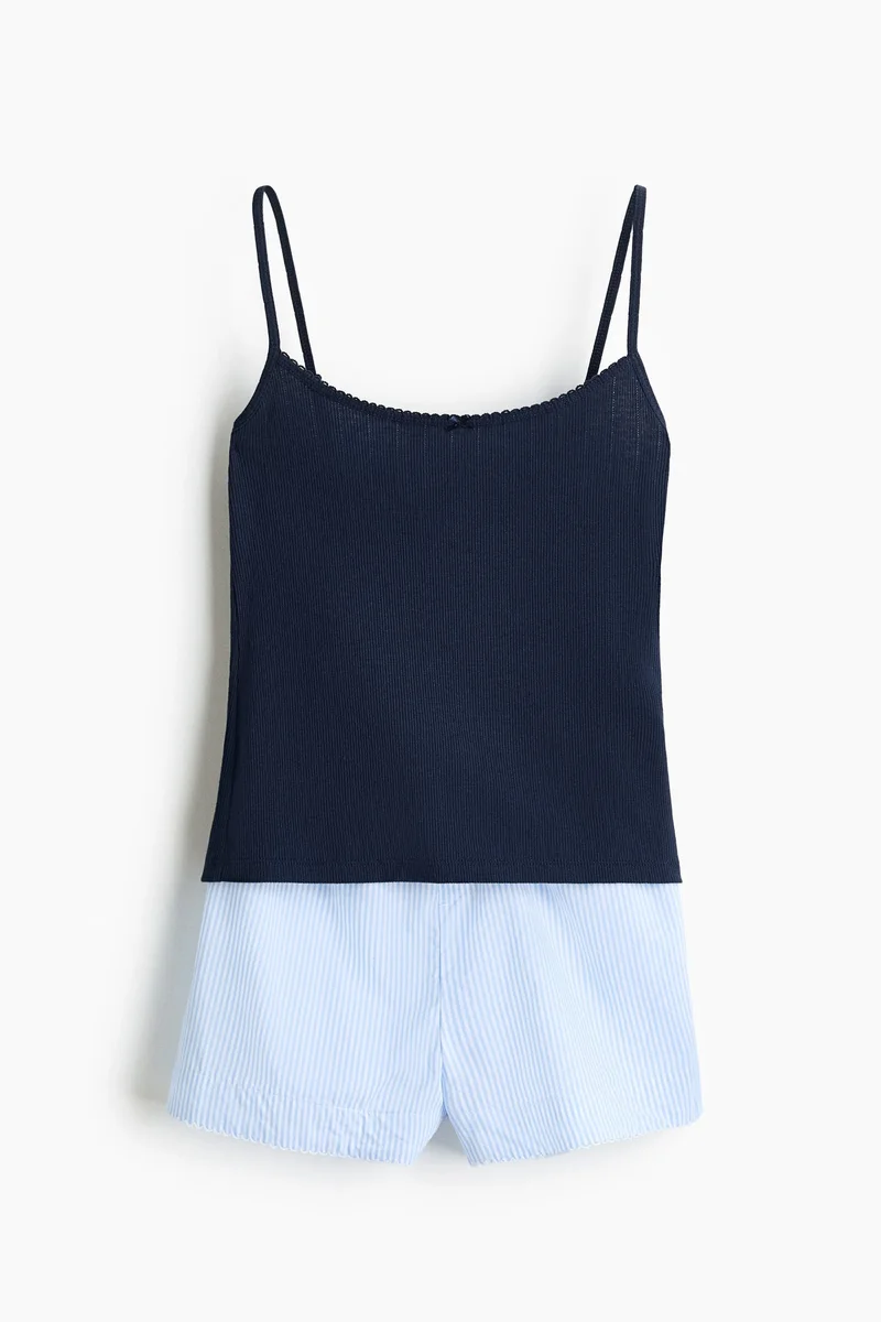 H&M Picot-trimmed pyjamas