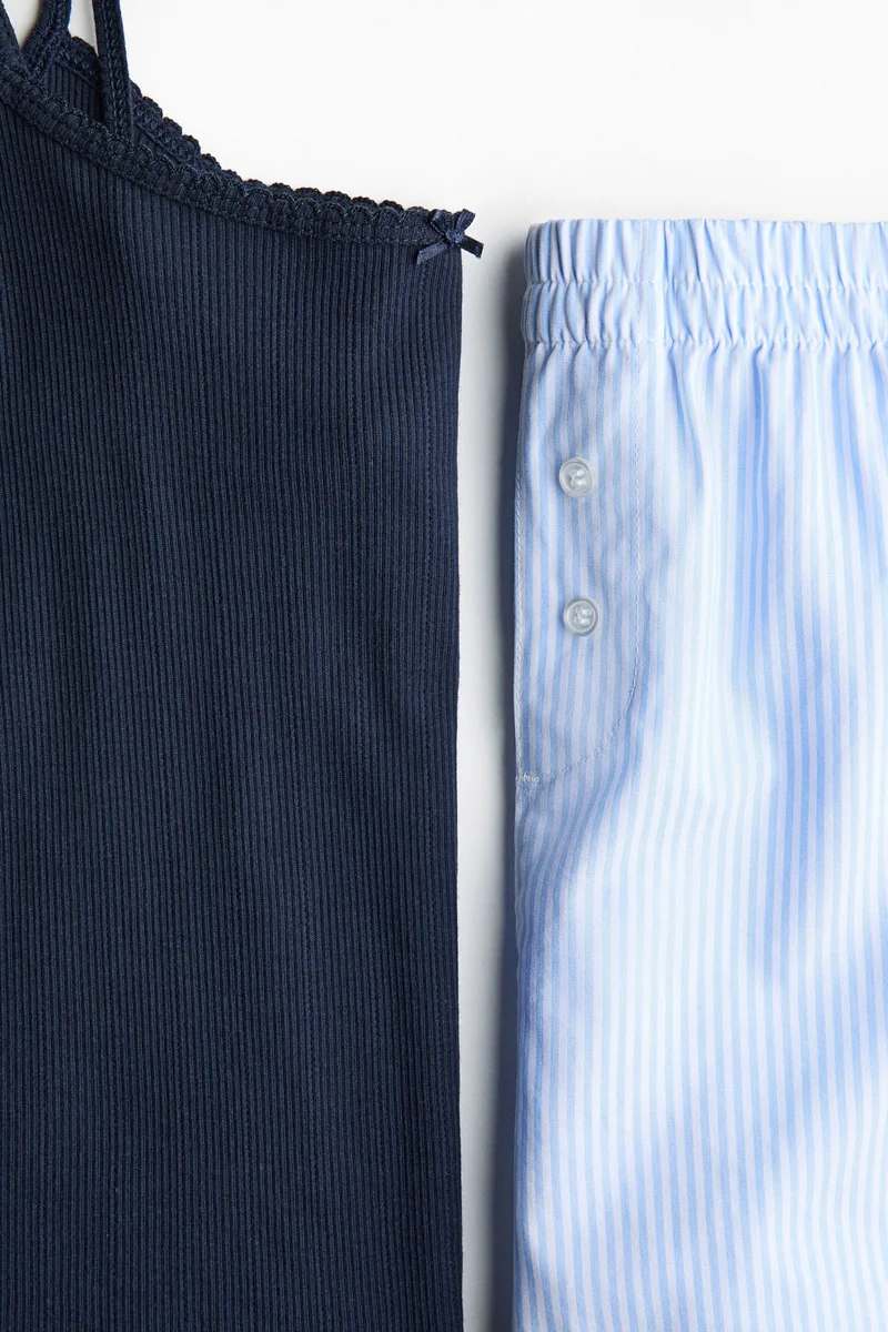 H&M Picot-trimmed pyjamas