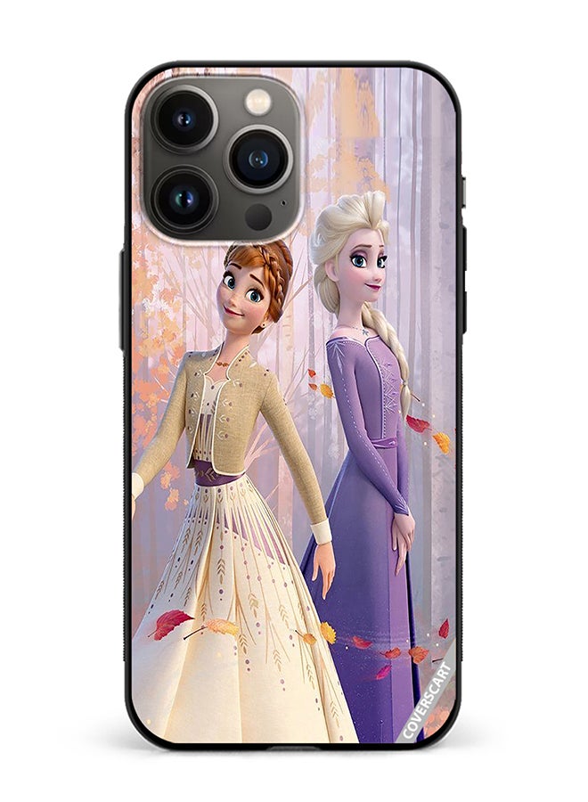 COVERSCART Protective Case Cover For Apple iPhone 14 Pro Max Frozen Anna And Elsa Design Multicolour