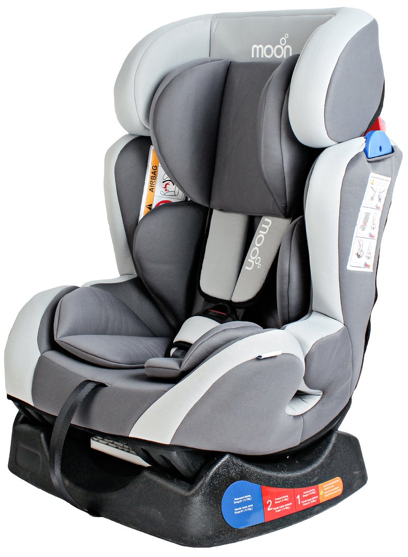 Moon Hefty Baby Car Seat Baby Group(0,1,2) - Light Grey - Image 1