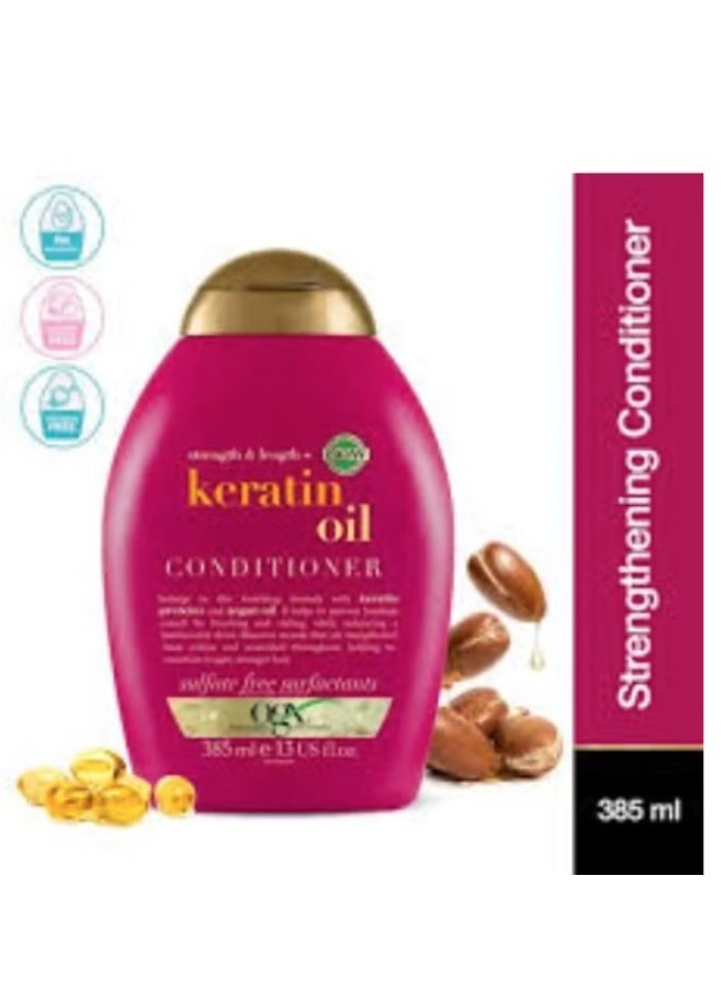 Ogx Keratin Oil Conditioner 385ml - Image 2