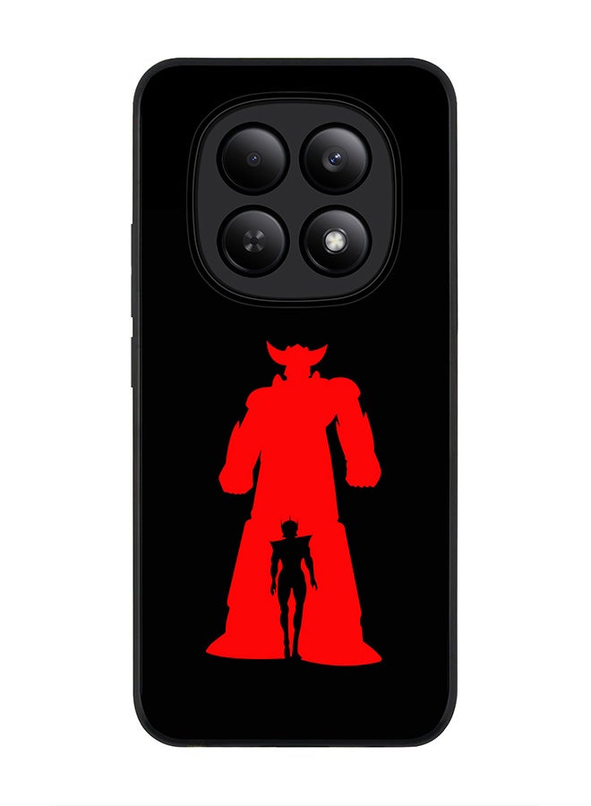 For Xiaomi Redmi Note 15 4G Case,Slim fit Camera Protection, Shockproof Thin Phone cover  - Grendizer (Black)