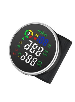 REALBLAD Wrist-Type Blood Pressure Monitor with Intelligence Voice Broadcasting and Dual User Memory – Easy-to-Use with Comprehensive LED Screen and Durable Lithium Battery (BLACK)  - Image 3
