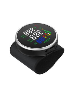 REALBLAD Wrist-Type Blood Pressure Monitor with Intelligence Voice Broadcasting and Dual User Memory – Easy-to-Use with Comprehensive LED Screen and Durable Lithium Battery (BLACK)  - Image 5