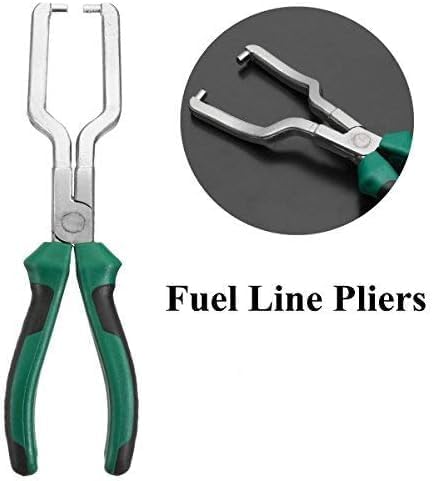 Hetkrishi 9 Inches Fuel Line Plier Filter Callipers Petrol Hose Pipe Clamp Clip Quick Disconnect Release Removal Tool for Car Auto Maintenance - Multicolour - Image 5