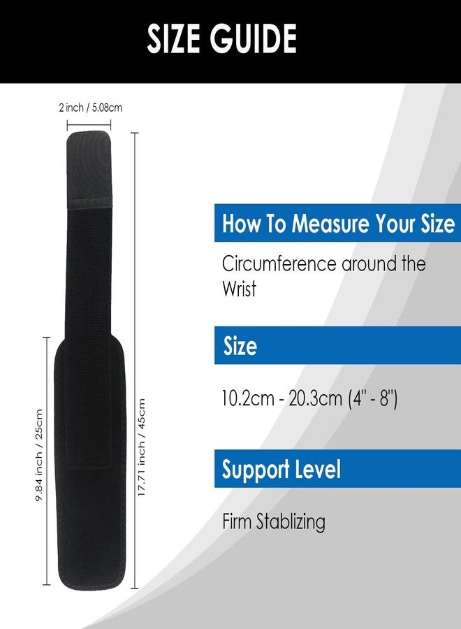 Orthotech Neoprene Wrist Support (Black) - Image 3